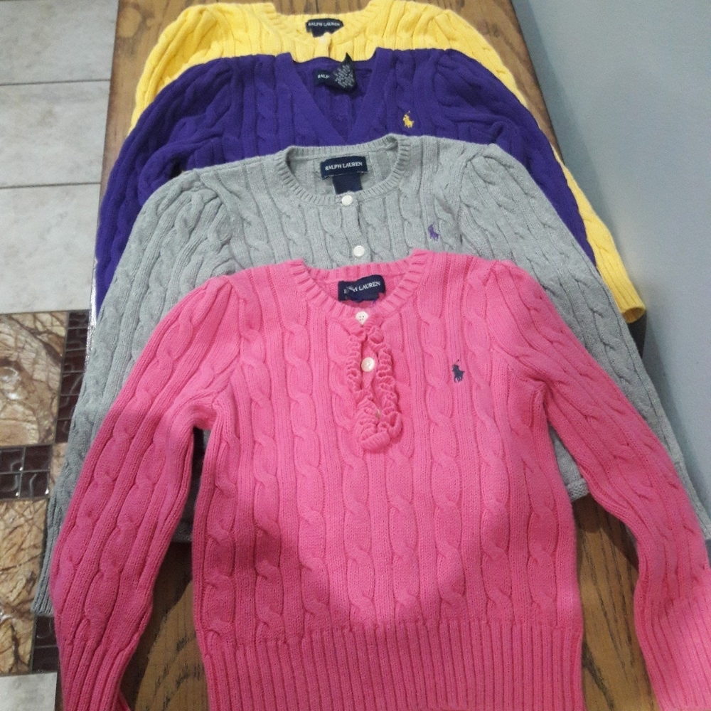 Bundle of 4 Ralph Lauren sweaters ($35.00)